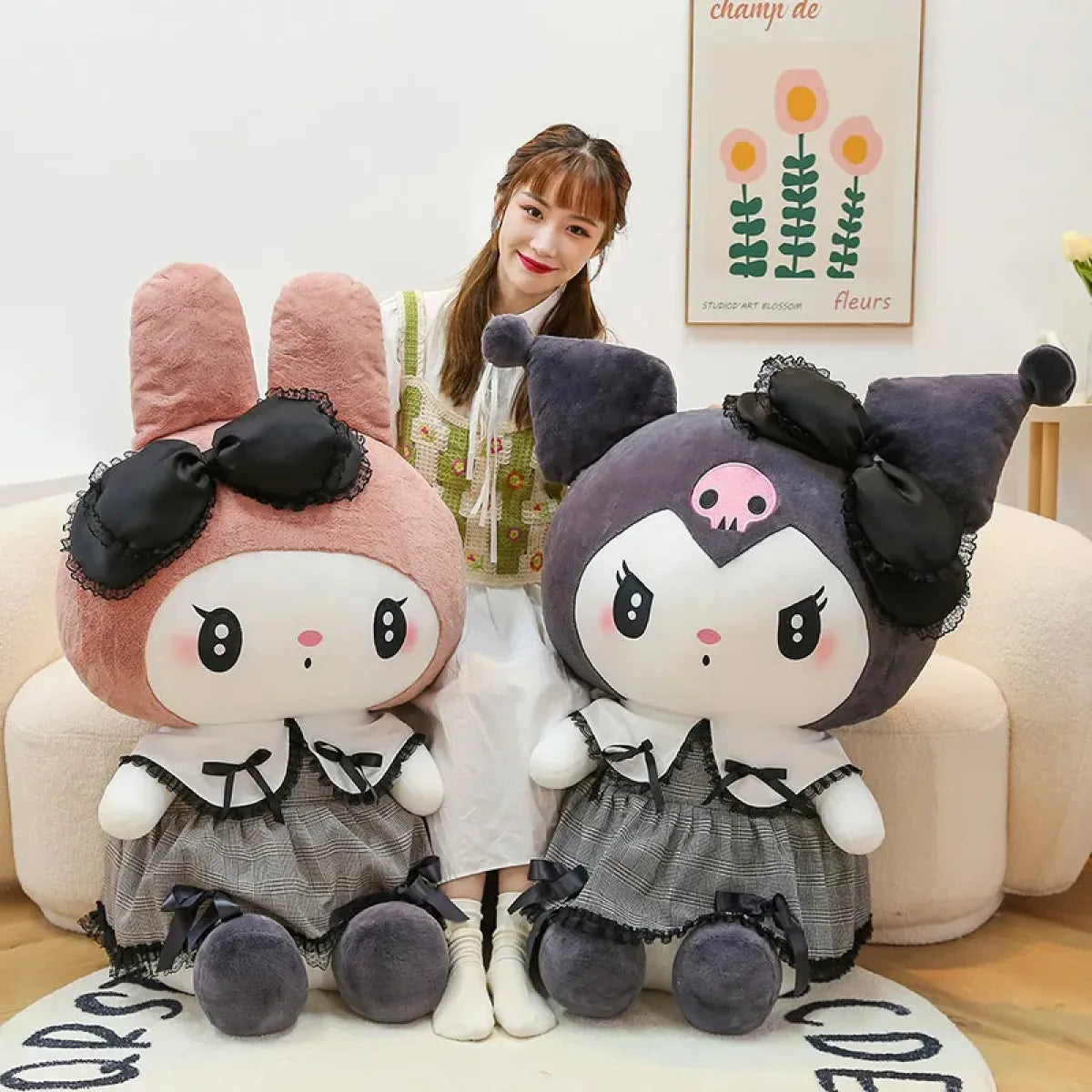 Kawaii Kuromi Melody Plushie - Plushies - Plushie - 1