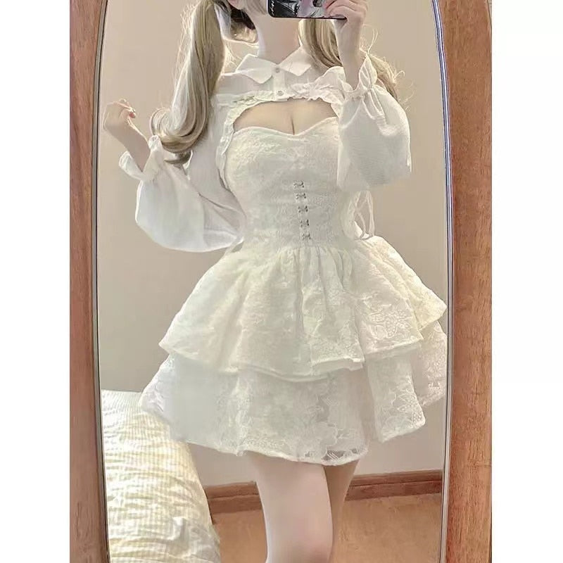 Kawaii Lolita Dress Set - All Dresses - Clothing - 5 - 2024