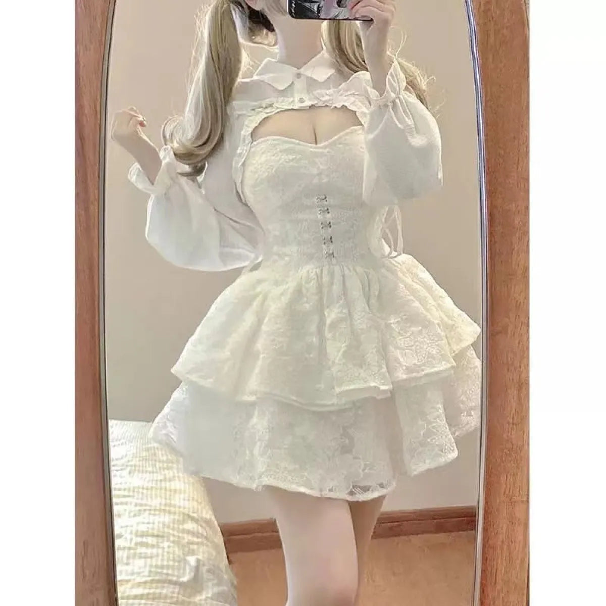 Kawaii Lolita Dress Set - All Dresses - 5