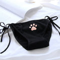 Cat Paw Tie-Side Cotton Panties – Kawaii Lolita Lingerie - Women’s Clothing & Accessories - Panties - 4