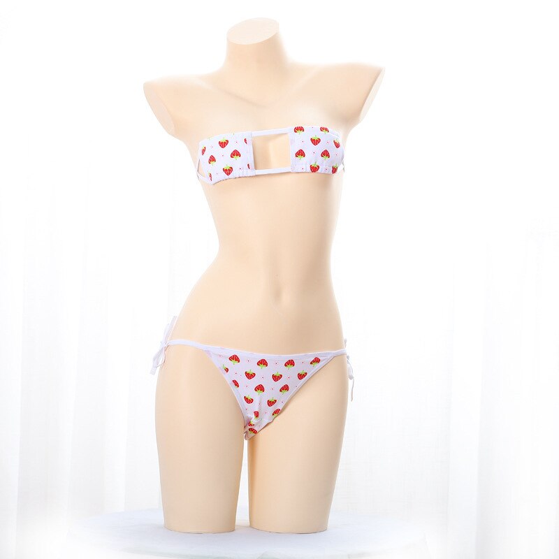 Kawaii Mini Lingerie Sets - Stawberry / One Size - Women’s Clothing & Accessories - Clothing - 11 - 2024