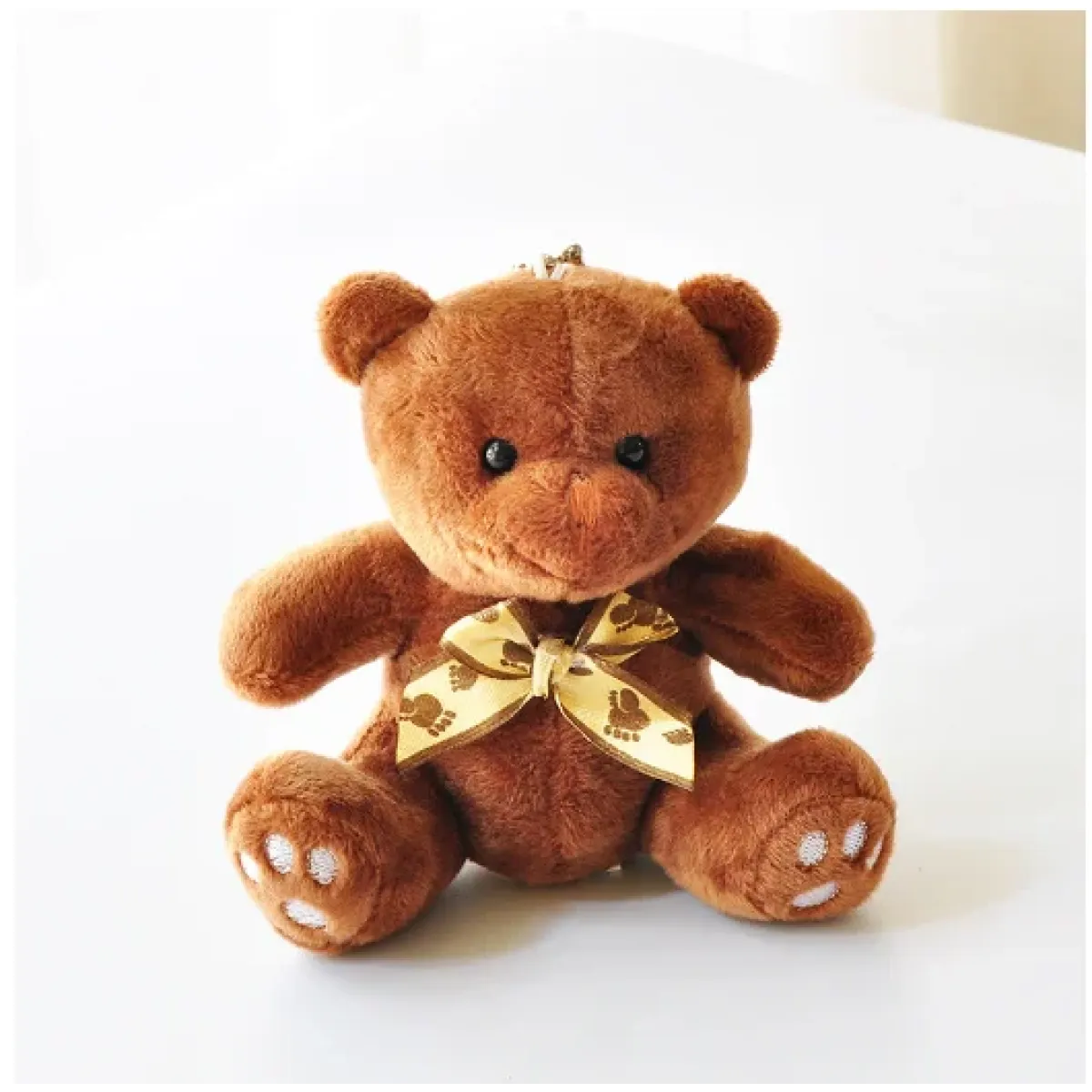 Kawaii Mini Plush Teddy Bear Keychain – Soft 10CM Stuffed Toy - Plushies - Plushie - 10