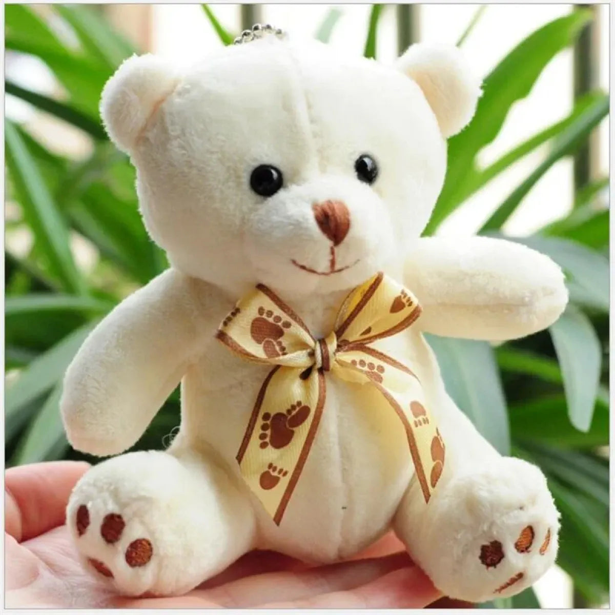 Kawaii Mini Plush Teddy Bear Keychain – Soft 10CM Stuffed Toy - Plushies - Plushie - 9