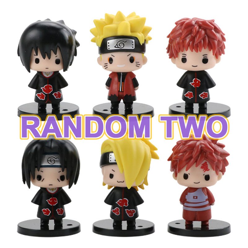 Kawaii Naruto Figurine - 2 random / Nearest Warehouse - Anime - Dresses - 8 - 2024