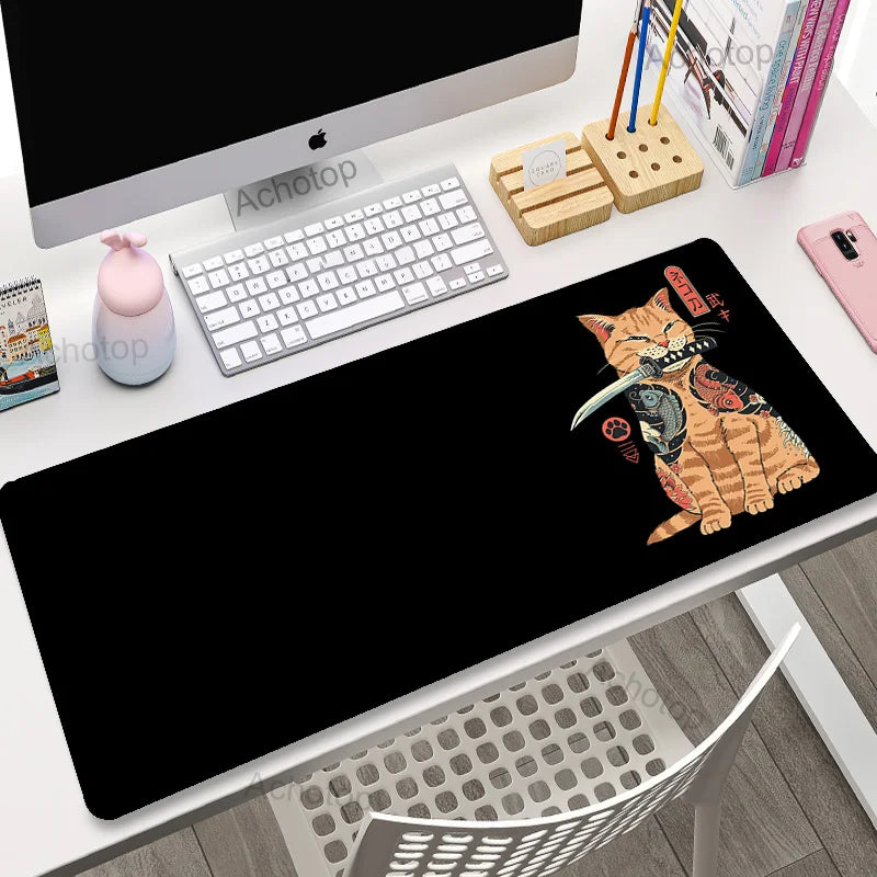 Kawaii Office Desk Mat - Adorned with Cute Cat Designs - All Products - Mouse Pads - 14 - 2024