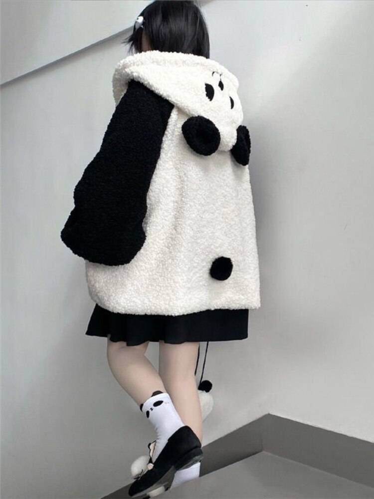 Kawaii Panda Ears Hoodies - Women’s Clothing & Accessories - Clothing - 10 - 2024