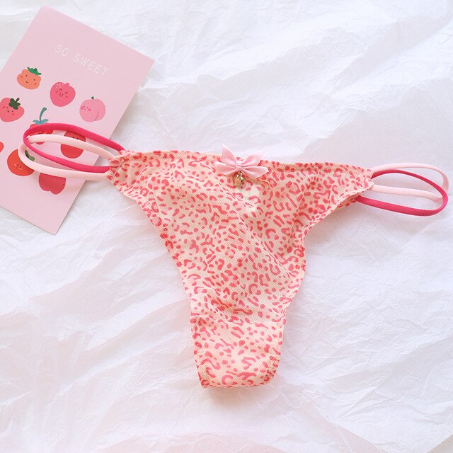 Kawaii Panties - 25 + Options - Pink leopard print / Nearest Warehouse / 1pc - Women’s Clothing & Accessories