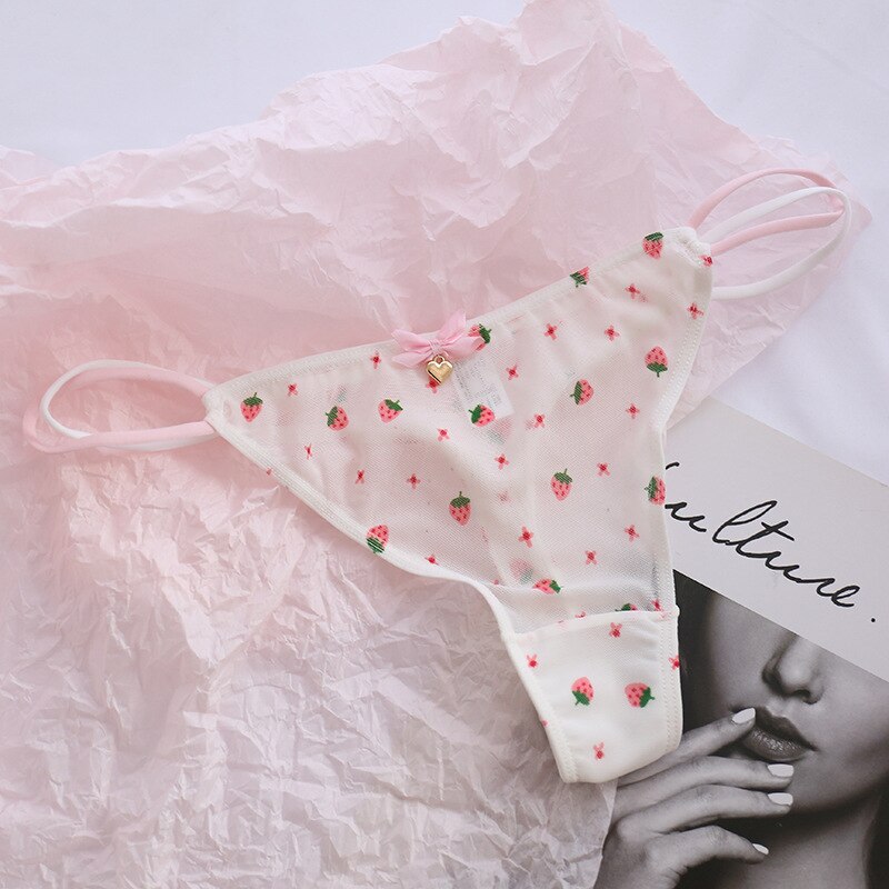 Kawaii Panties - 25 + Options - little strawberry / Nearest Warehouse / 1pc - Women’s Clothing & Accessories