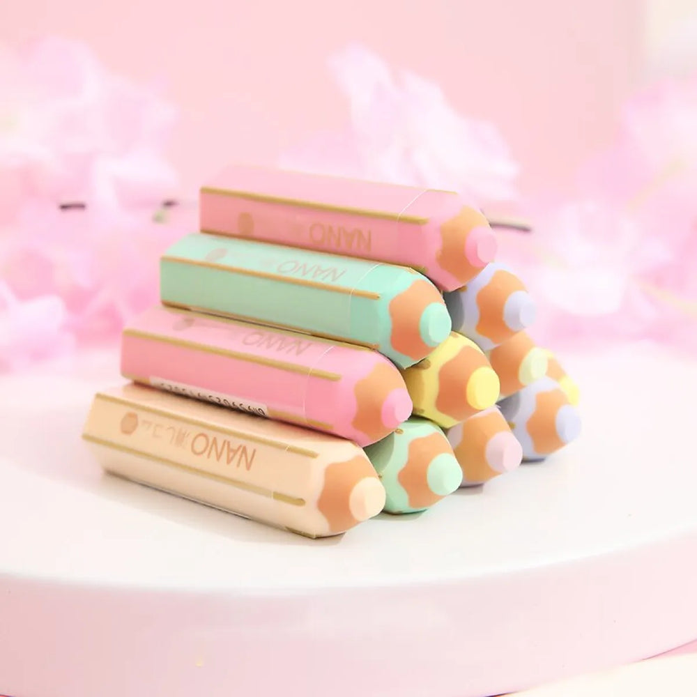Kawaii Pencil Rubber Eraser - Stationery & More - 1