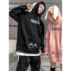 Kawaii Rabbit Ears Oversized Hoodie - Hoodies & Sweatshirts - 2