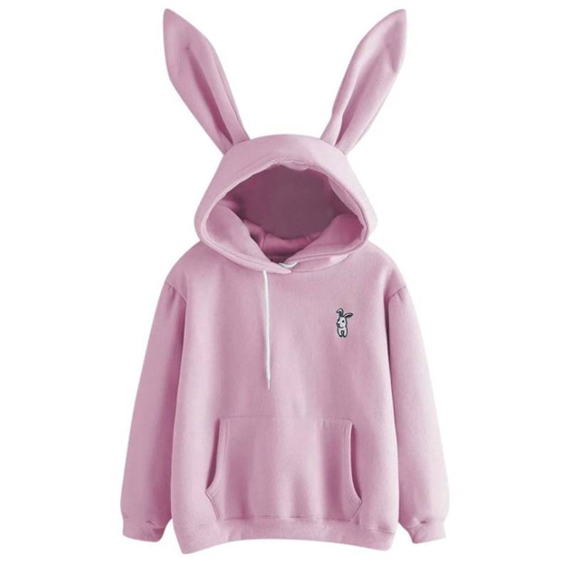 Women’s Kawaii Rabbit Hoodie - Purple / S - Women’s Clothing & Accessories - Shirts & Tops - 10 - 2024