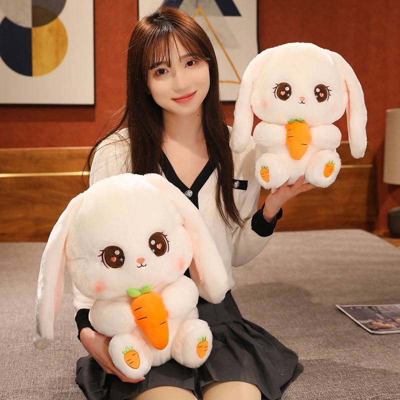 80cm Kawaii Rabbit Plushie - Toys - Stuffed Animals - 10 - 2024