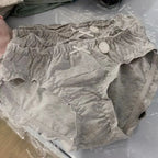 Kawaii Ruffle Edge Cotton Panties – Breathable Seamless Mid-Waist Lingerie - Women’s Clothing & Accessories - Lingerie