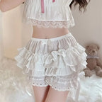 Kawaii Ruffle Lace Shorts - Shorts - Shorts - 2