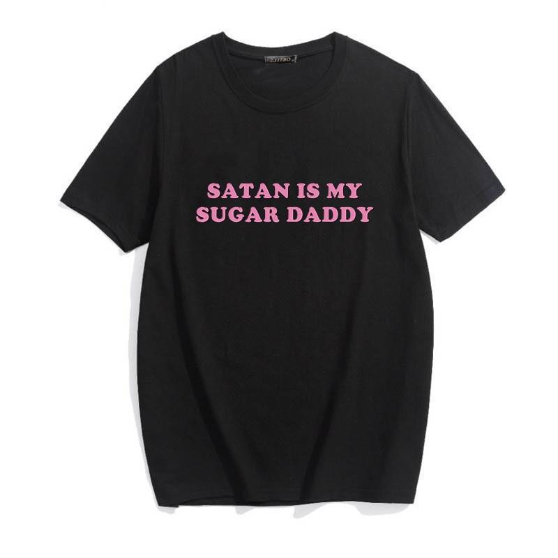 Satan Is My Sugar Daddy - S / 3 - T-Shirts - Shirts & Tops - 12 - 2024