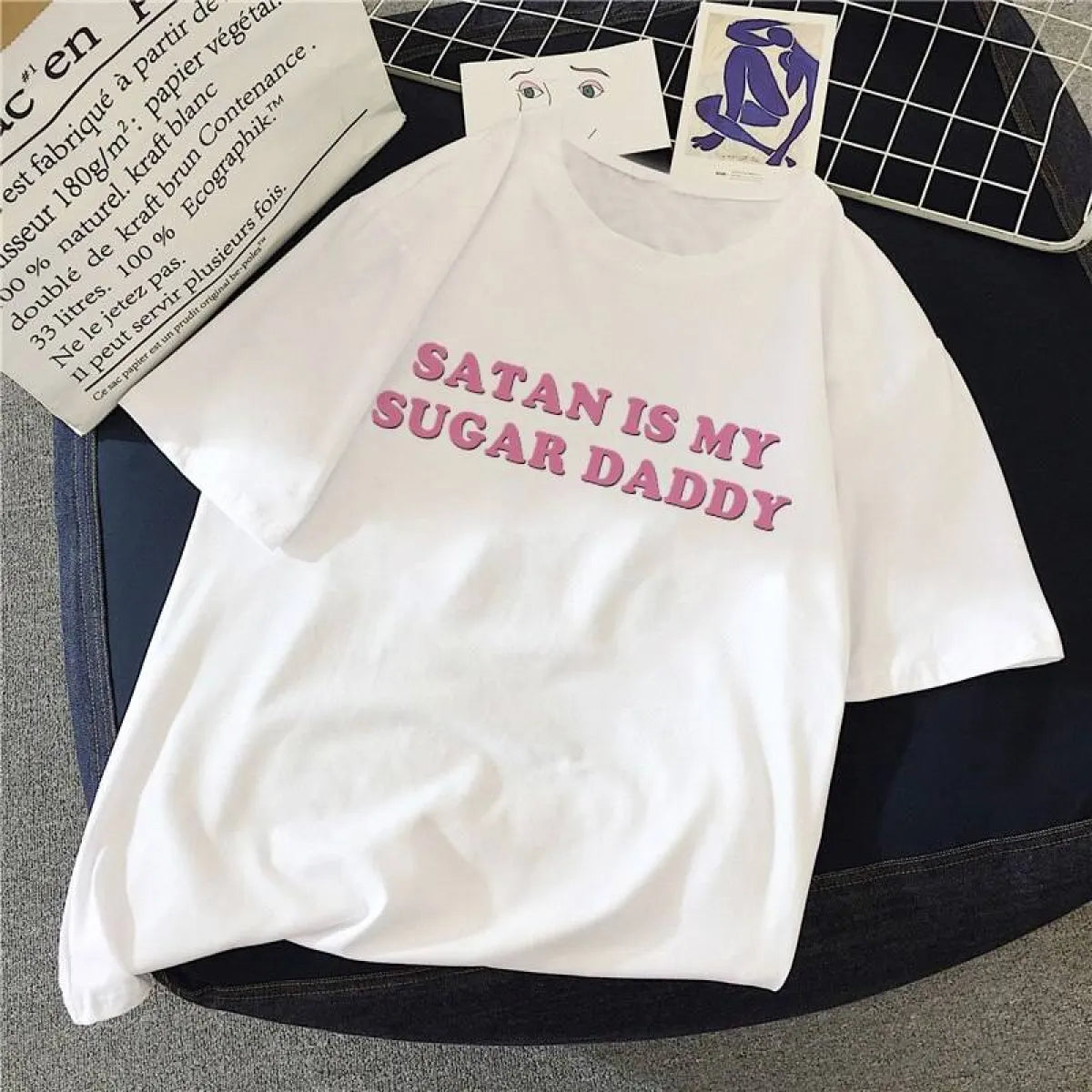 Satan Is My Sugar Daddy - T-Shirts - 3