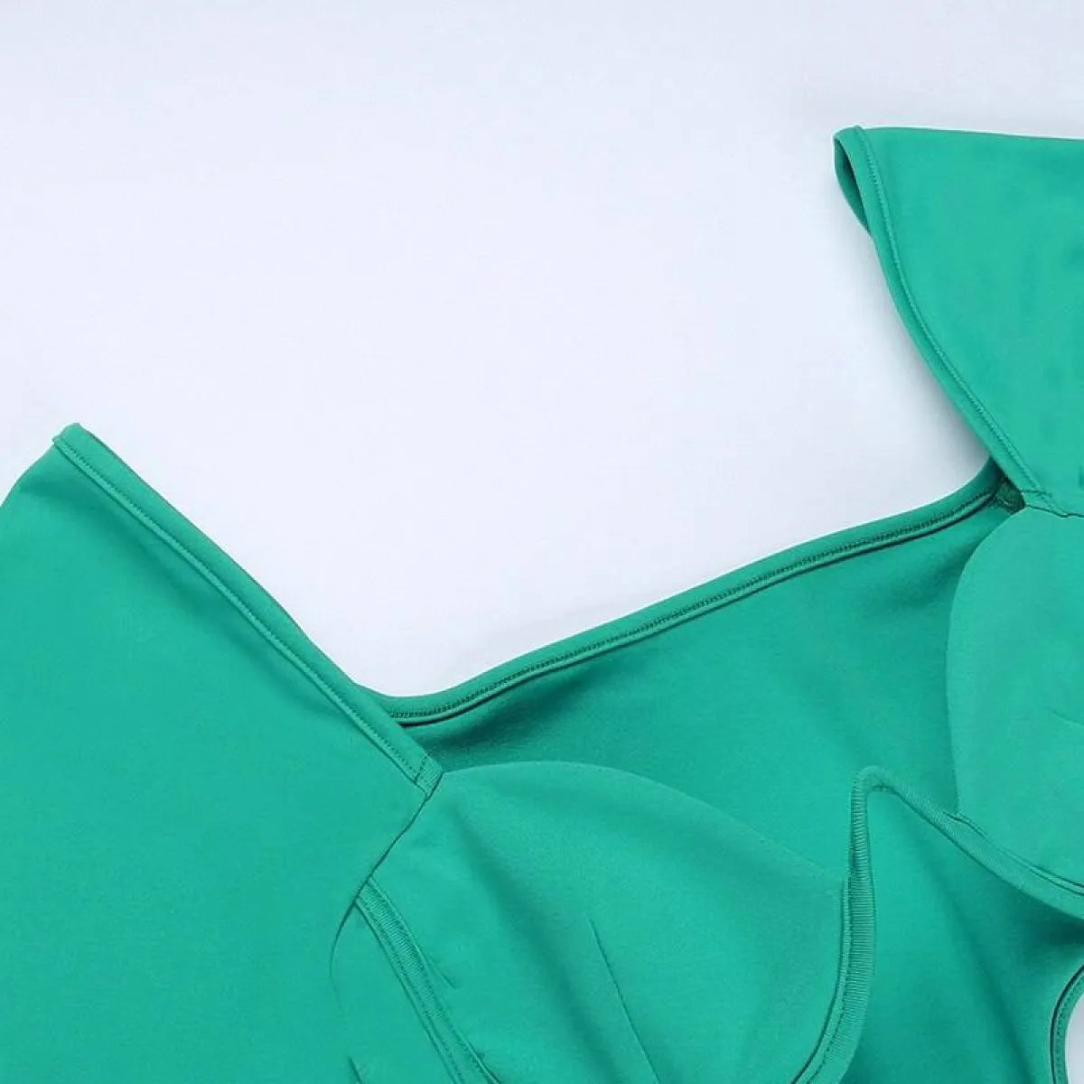 Hollow Out Full Sleeve Mini Dress - All Dresses - 27