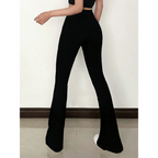 Bell Bottom Leggings - Bottoms - 4