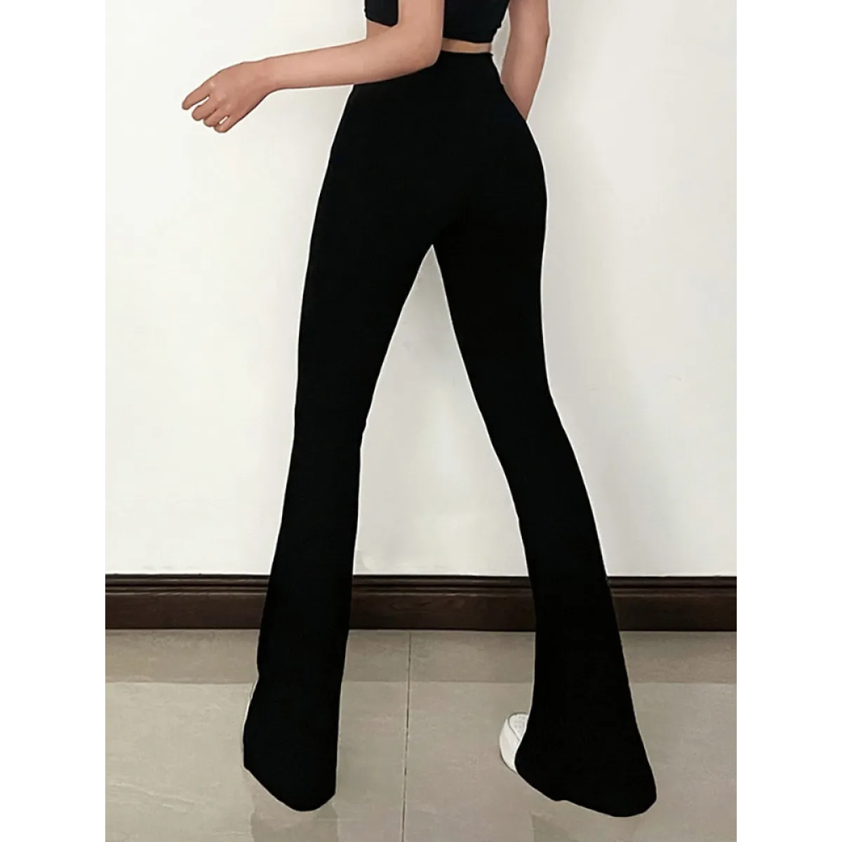 Bell Bottom Leggings - Bottoms - 4