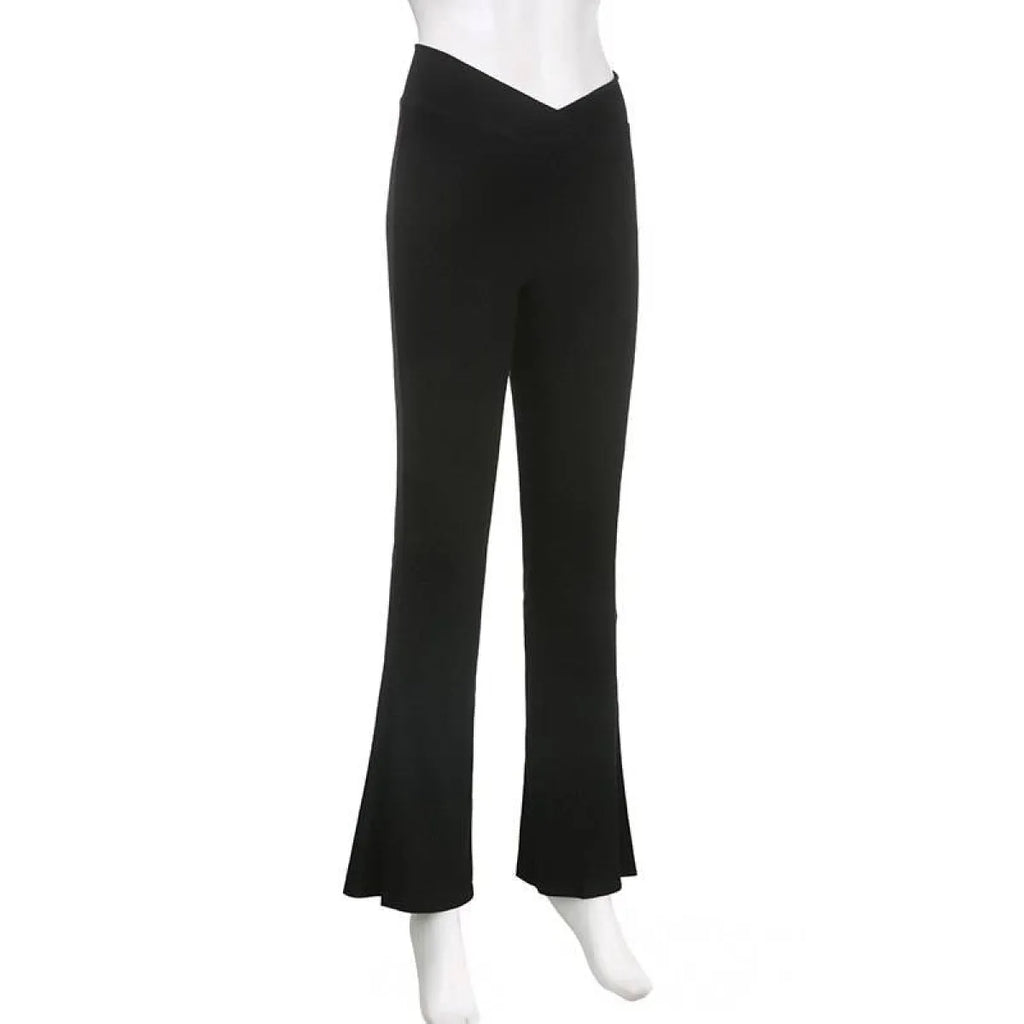 Bell Bottom Leggings - Bottoms - 7