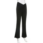 Bell Bottom Leggings - Bottoms - 7