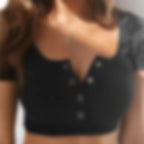 Short Sleeve Plain Crop Top - Women’s Clothing & Accessories - 12