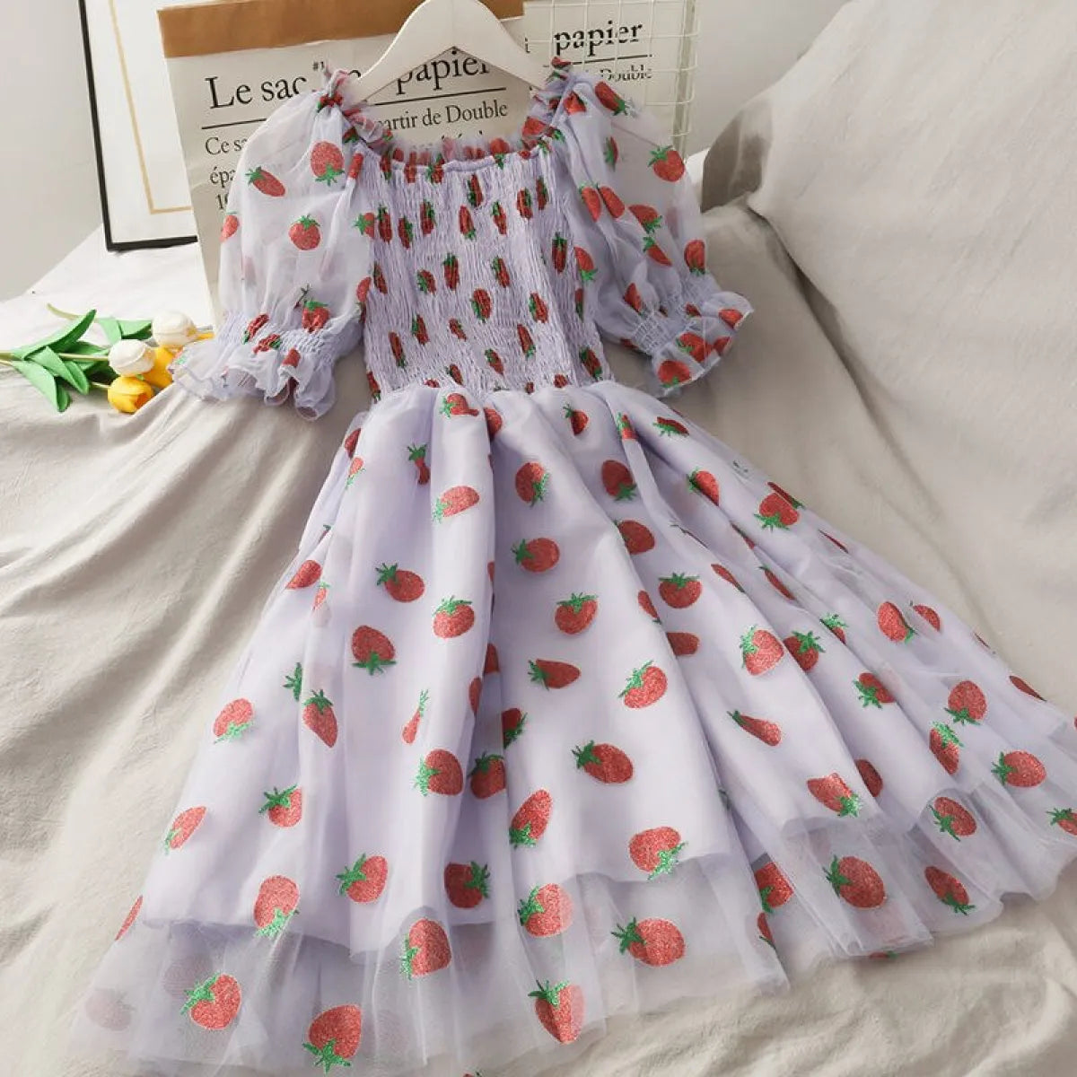 Kawaii Strawberry Dress - All Dresses - 14