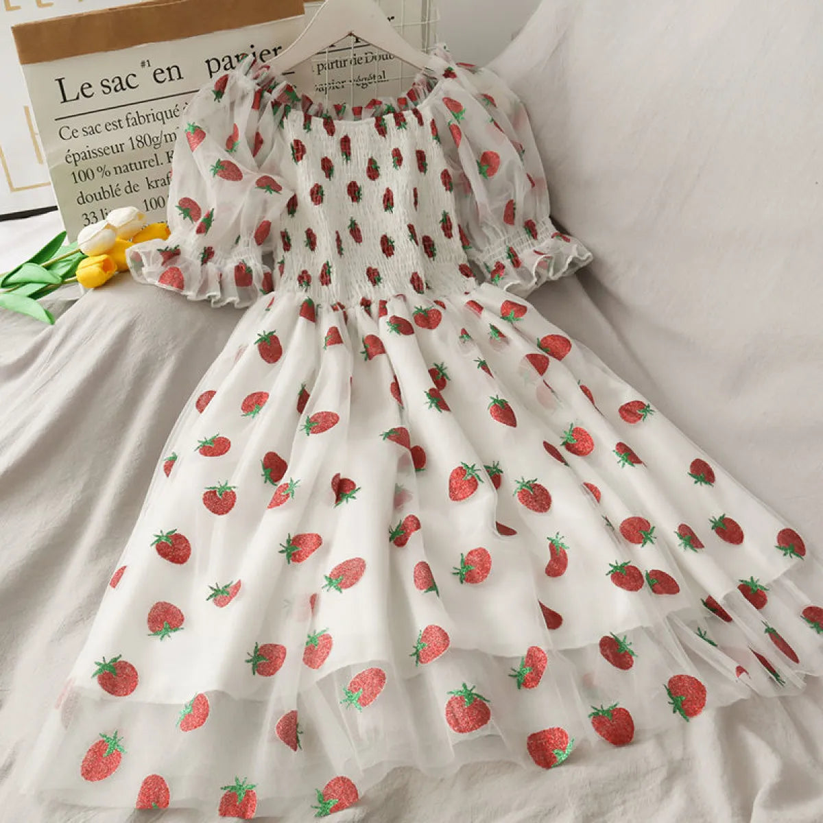 Kawaii Strawberry Dress - All Dresses - 15