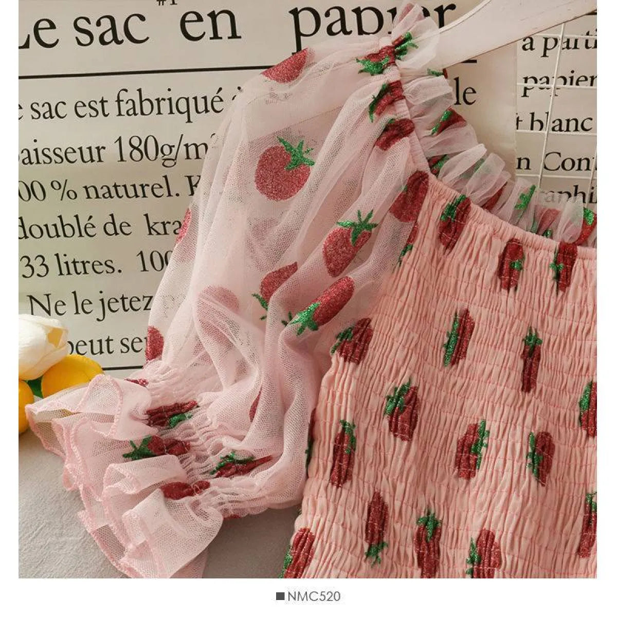 Kawaii Strawberry Dress - All Dresses - 8