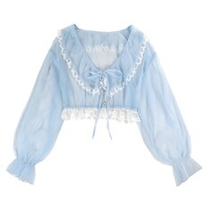 Kawaii Tank Top and Cardigan - Blue / XL - Women’s Clothing & Accessories - Clothing - 8 - 2024