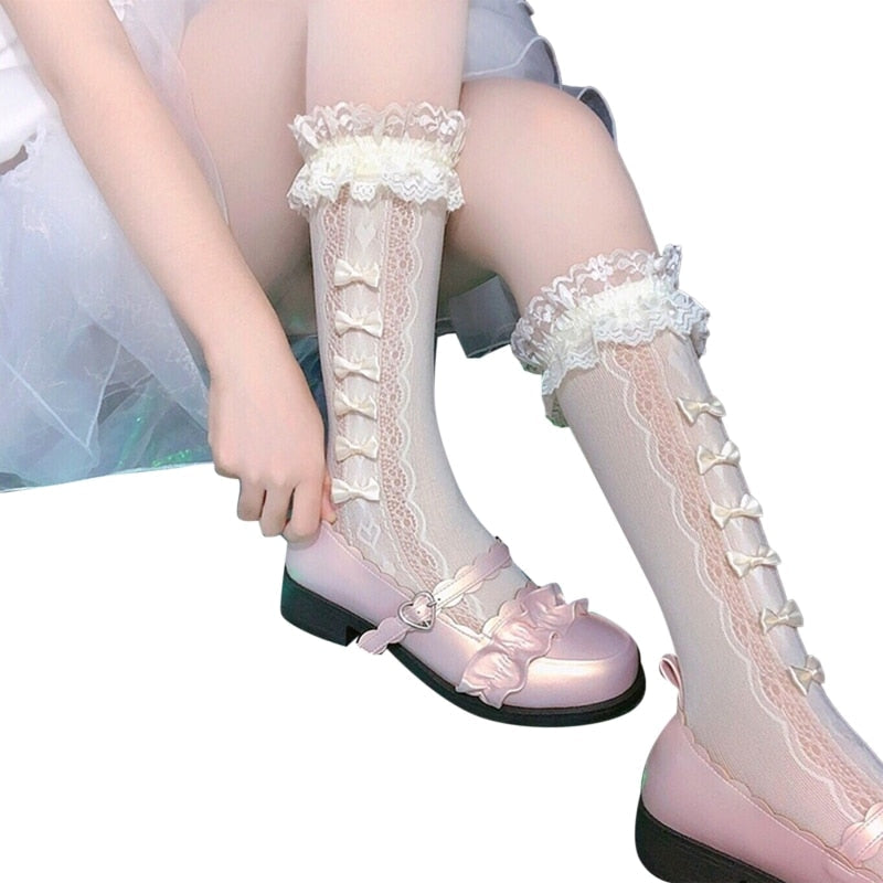 Kawaii Thigh High Stockings - M - Women’s Clothing & Accessories - Socks - 16 - 2024