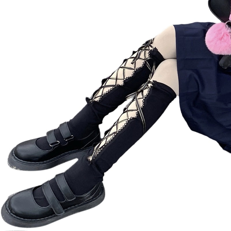 Kawaii Thigh High Stockings - F - Women’s Clothing & Accessories - Socks - 25 - 2024