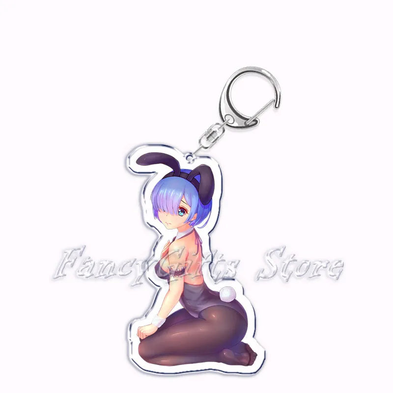 Kawaii Waifu Hentai Girls Acrylic Keychain - 5 / CHINA - Anime - Keychains - 11 - 2024