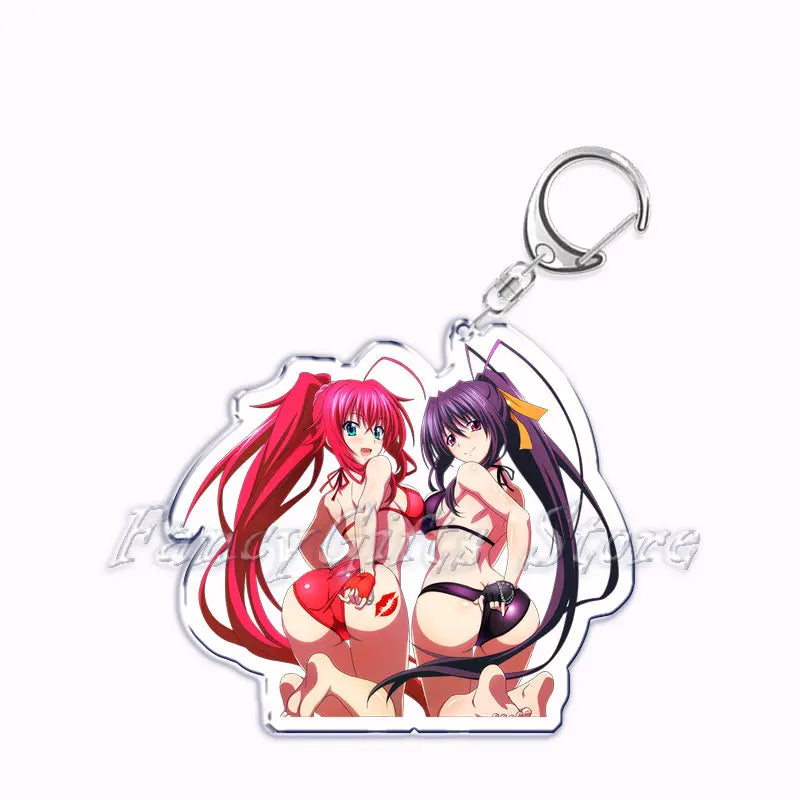 Kawaii Waifu Hentai Girls Acrylic Keychain - 6 / CHINA - Anime - Keychains - 12 - 2024