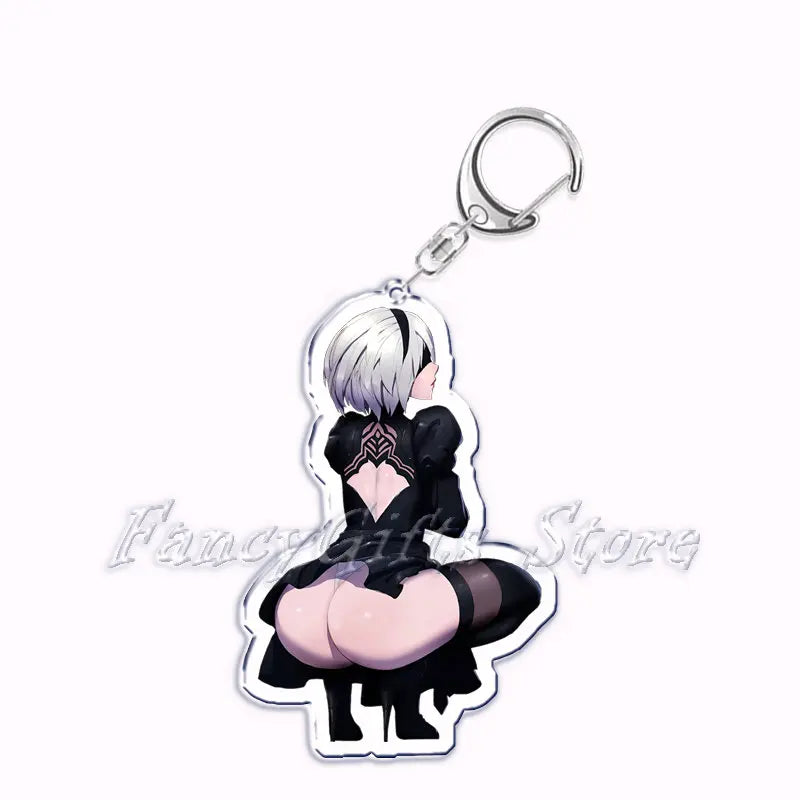 Kawaii Waifu Hentai Girls Acrylic Keychain - 8 / CHINA - Anime - Keychains - 14 - 2024