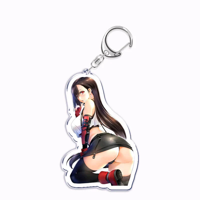 Kawaii Waifu Hentai Girls Acrylic Keychain - Anime - Keychains - 2 - 2024