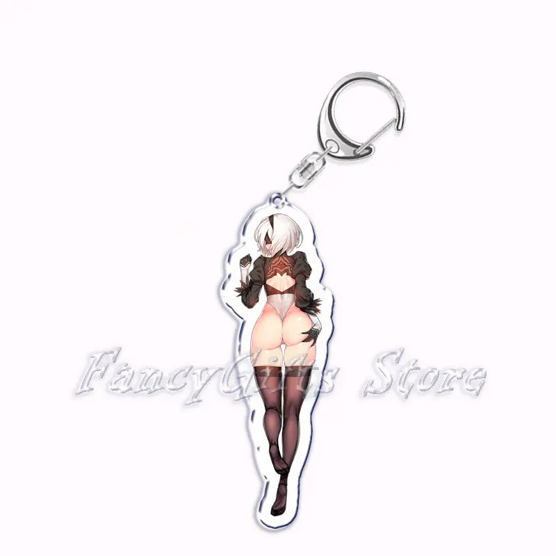 Kawaii Waifu Hentai Girls Acrylic Keychain - 15 / CHINA - Anime - Keychains - 21 - 2024