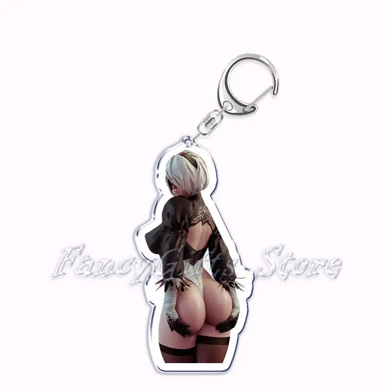 Kawaii Waifu Hentai Girls Acrylic Keychain - 16 / CHINA - Anime - Keychains - 22 - 2024