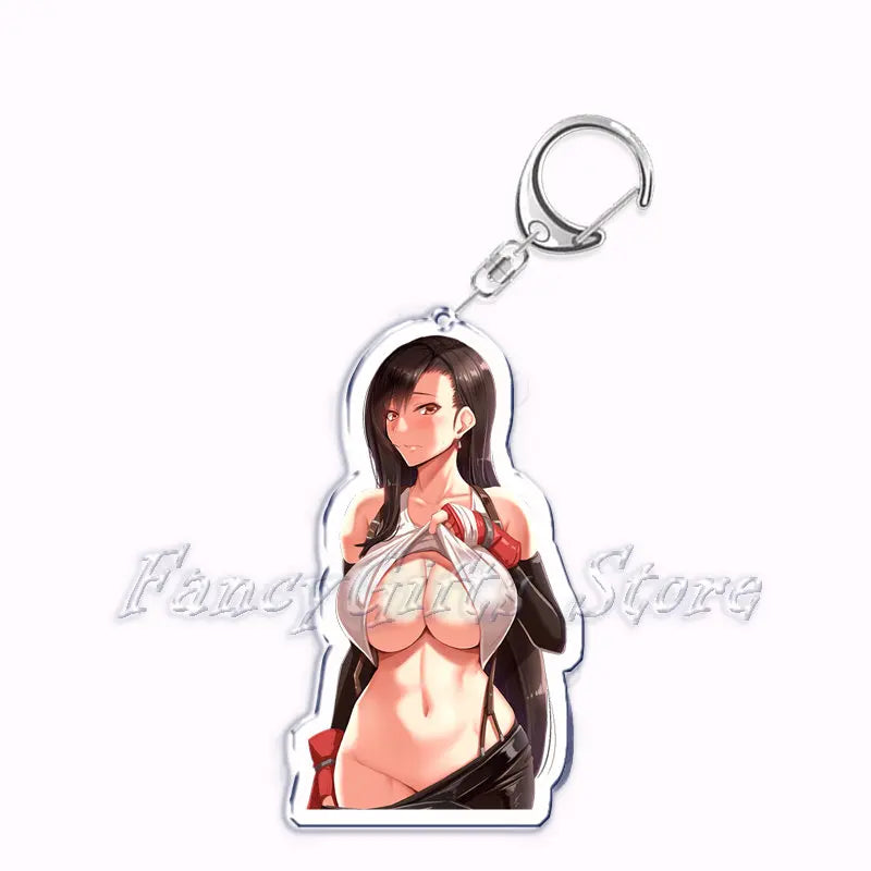 Kawaii Waifu Hentai Girls Acrylic Keychain - 18 / CHINA - Anime - Keychains - 24 - 2024