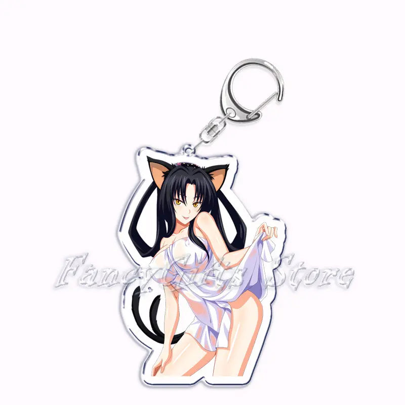 Kawaii Waifu Hentai Girls Acrylic Keychain - 23 / CHINA - Anime - Keychains - 29 - 2024