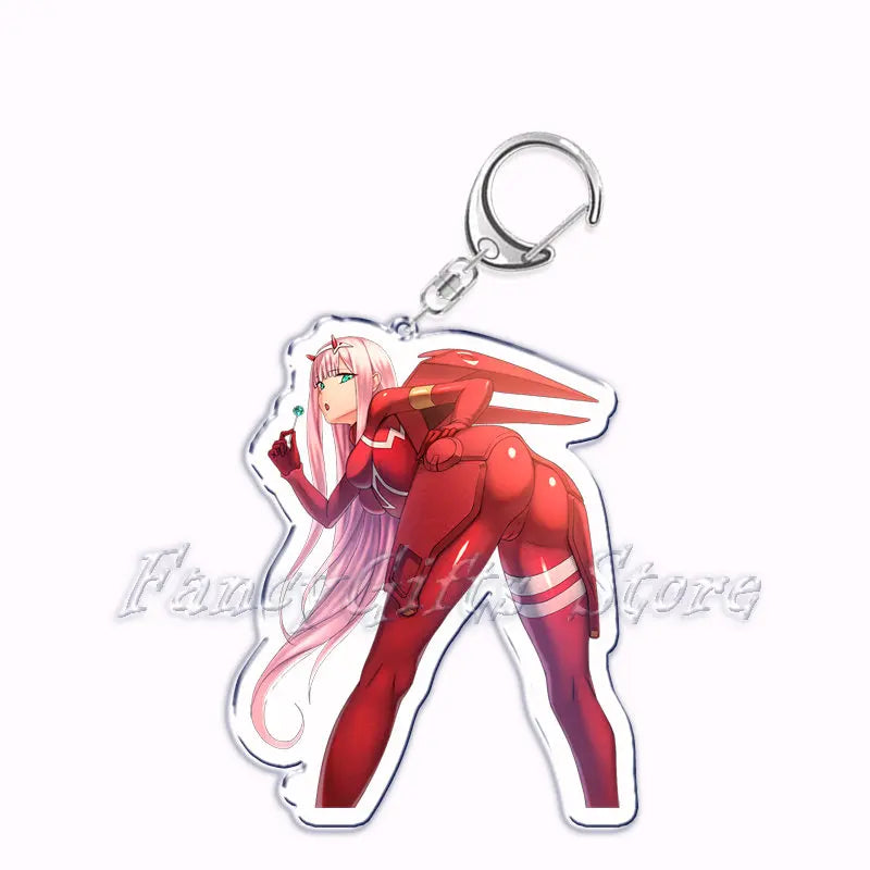 Kawaii Waifu Hentai Girls Acrylic Keychain - 33 / CHINA - Anime - Keychains - 39 - 2024