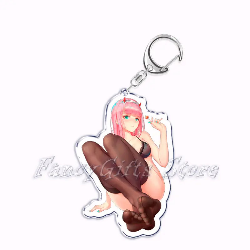 Kawaii Waifu Hentai Girls Acrylic Keychain - 34 / CHINA - Anime - Keychains - 40 - 2024