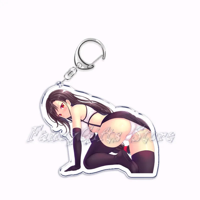 Kawaii Waifu Hentai Girls Acrylic Keychain - 38 / CHINA - Anime - Keychains - 44 - 2024