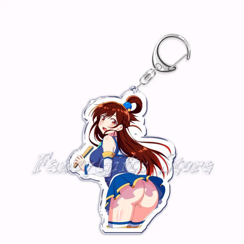 Kawaii Waifu Hentai Girls Acrylic Keychain - 39 / CHINA - Anime - Keychains - 45 - 2024