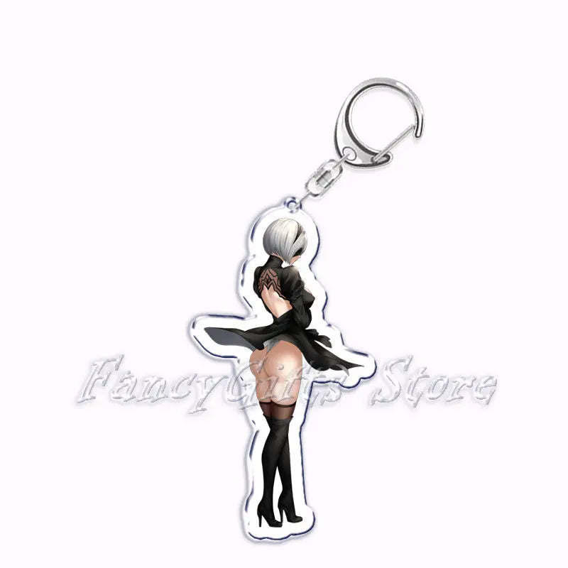 Kawaii Waifu Hentai Girls Acrylic Keychain - 42 / CHINA - Anime - Keychains - 48 - 2024