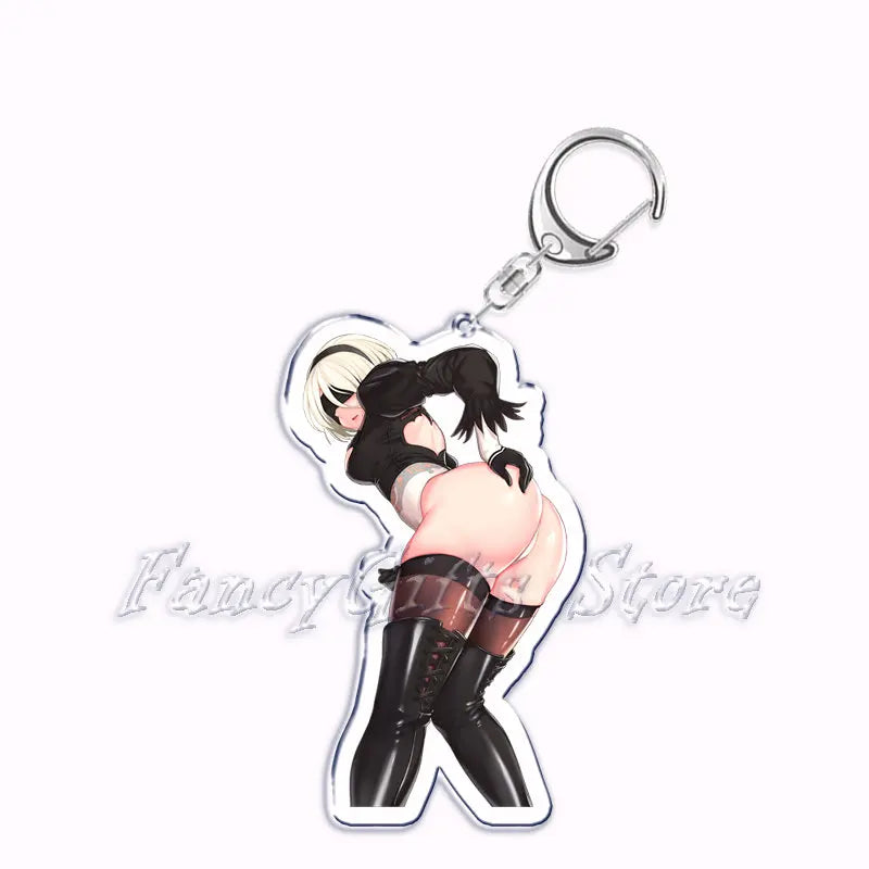 Kawaii Waifu Hentai Girls Acrylic Keychain - 47 / CHINA - Anime - Keychains - 53 - 2024