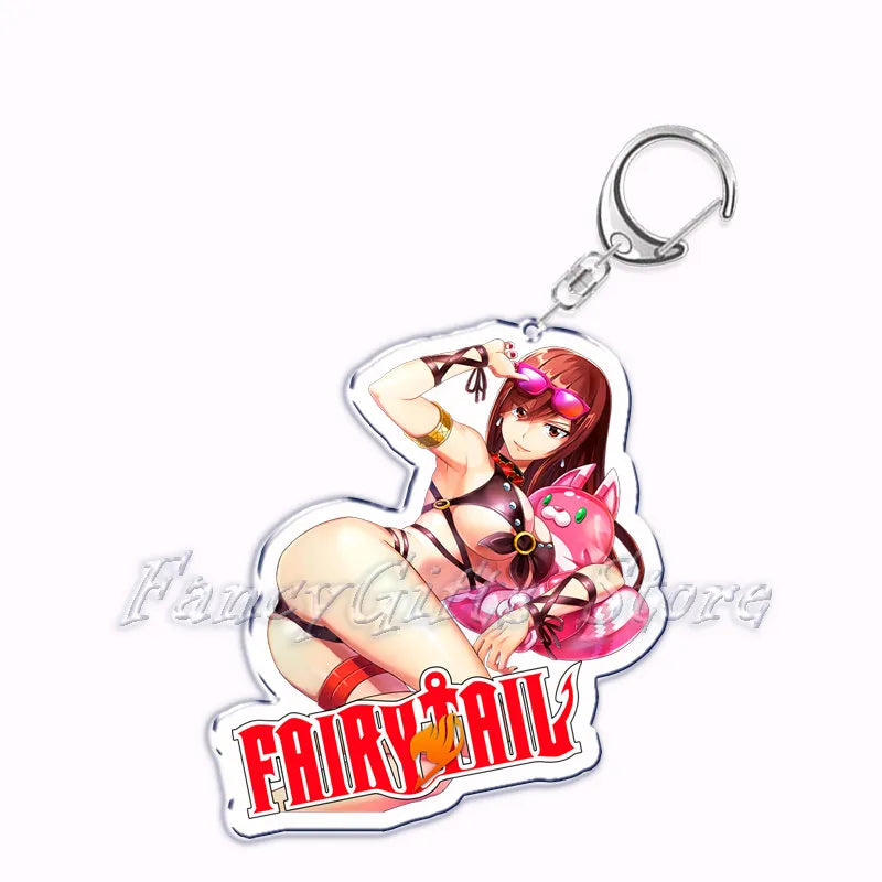 Kawaii Waifu Hentai Girls Acrylic Keychain - 53 / CHINA - Anime - Keychains - 59 - 2024