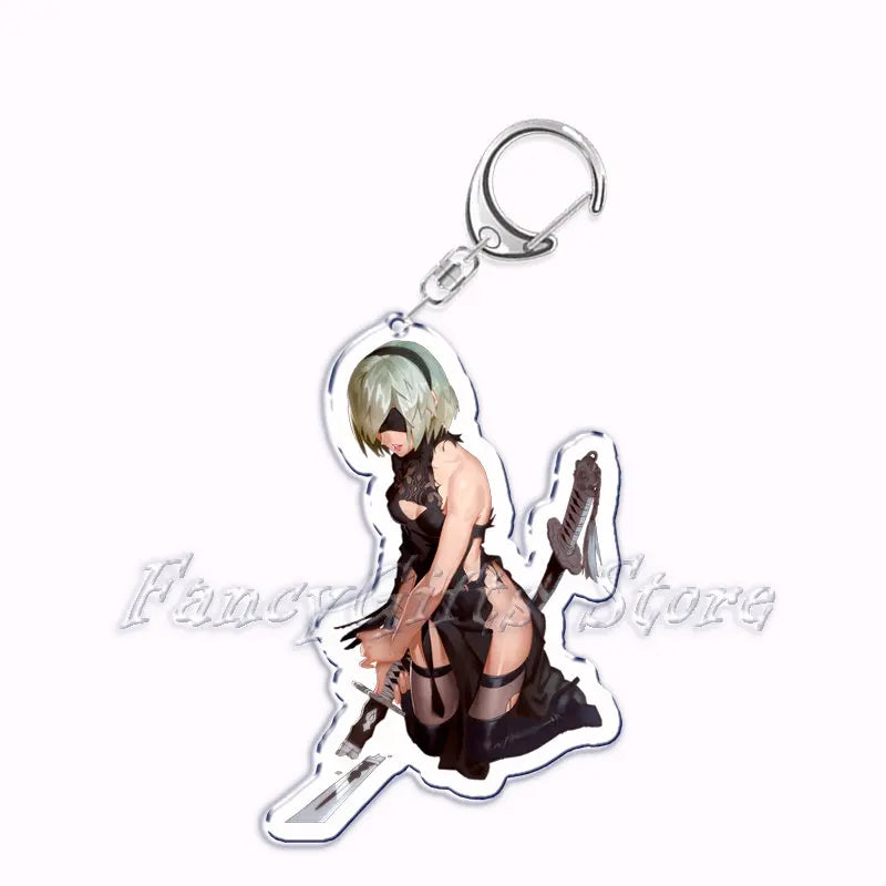 Kawaii Waifu Hentai Girls Acrylic Keychain - 54 / CHINA - Anime - Keychains - 60 - 2024