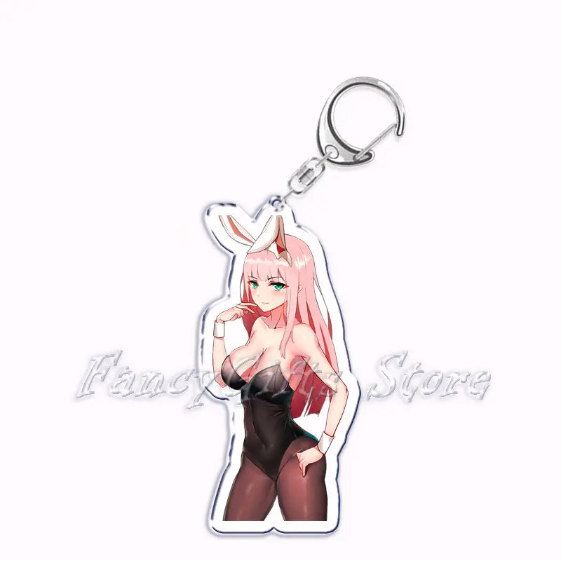 Kawaii Waifu Hentai Girls Acrylic Keychain - 66 / CHINA - Anime - Keychains - 64 - 2024