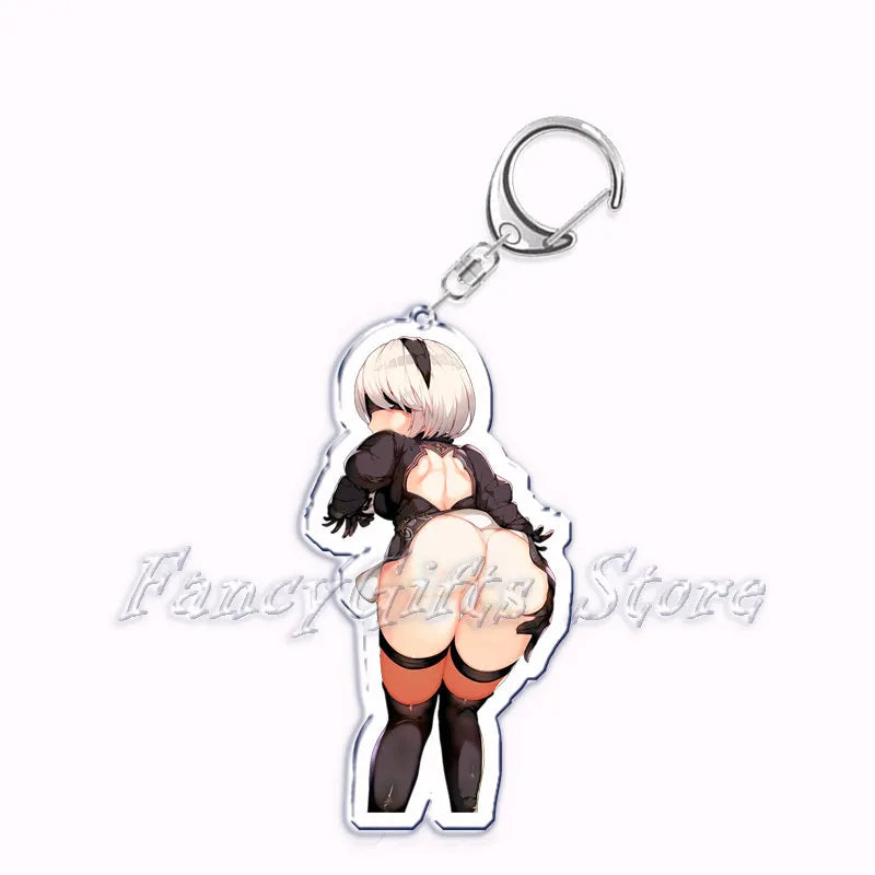 Kawaii Waifu Hentai Girls Acrylic Keychain - 65 / CHINA - Anime - Keychains - 65 - 2024